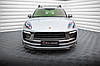 Сплітер Porsche Macan (2021+) тюнінг обвіс губа спідниця елерон, фото 4