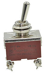 Тумблер KN (3) C-201 ON-ON (4 pin) 15A 250VAC Daier