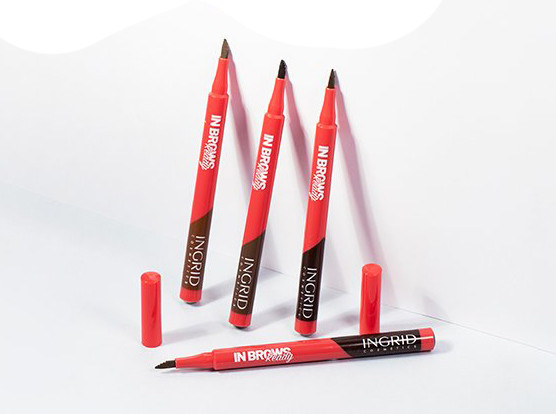 Фломастер для брів імітація натуральних волосків Ingrid In Brows Ready Brow Marker