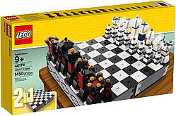 Уцінка! LEGO Iconic Chess Set 40174 Шахи. Новий, пошкоджена коробка.