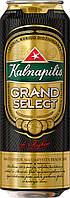 Пиво світле відфільтроване Kalnapilis Grand Select 5.4% 0.568л Латвія