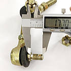 Кермові наконечники квадроцикла ATV 110 125 коротка різь 10 10, фото 3