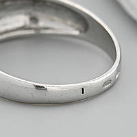 Кольцо серебряное женское Клео П1276расп потертости размер 21.5