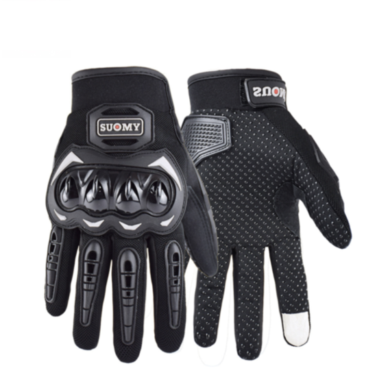 Мотоциклетні рукавички з захистом кісточок SUOMY XL чорний
