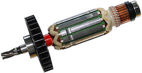 Якір (ротор) перфоратора Makita HR2475 оригінал 515789-2(158*32 5-з право)