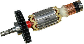 Якір (ротор)  перфоратора Makita HR2230 оригінал 515284-2(160*35 6-з право)
