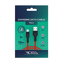 Кабель USB Ridea RC-M122 Fila Type-C 3A, фото 3