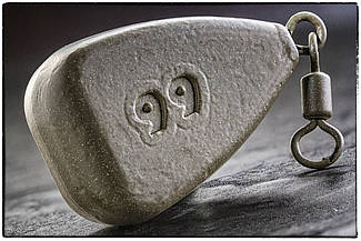 Грузило коропове  Пласке ORANGE Lead Bead з вертлюгом 99 гр