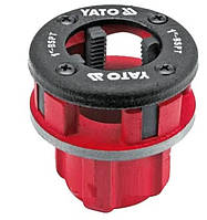 Клуп трубний для нарізання різьби на трубах лерка 1" YATO YT-2920