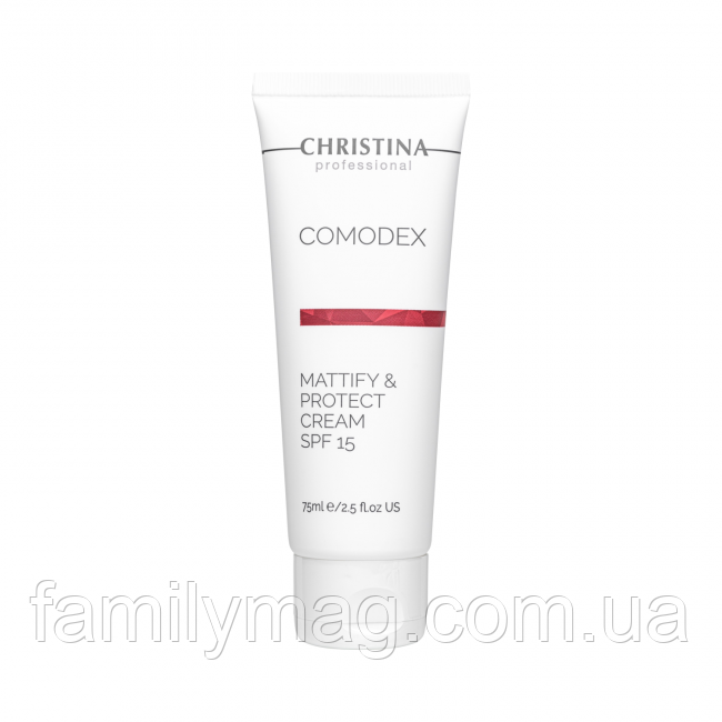 Матувальний захисний крем Комодек SPF 15 Mattify & Protect Cream Comodex Christina 75 мл