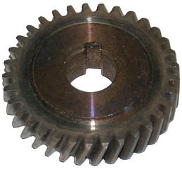 Шестерня пили d 35,5*10 33 зуб право h 9 шпонка бурт