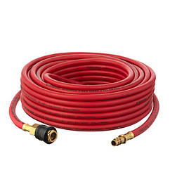 Шланг гібридний, професійний, 20 атм, 6 * 11мм, 20м з латунними швидкороз'ємними сполуками, STORM