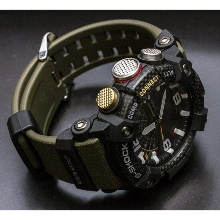 Стильные полимерные мужские наручные часы Casio оригинал Япония G-Shock GG-B100-1A3ER с полимерным ремешком - фото 6 - id-p1850860131