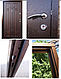 Вхідні квартирні двері Метал/МДФ Стандарт М Класик Qdoors 85х204 см Вишня морена, фото 3