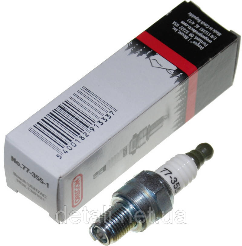 Свічка запалення 2 - T Oregon 77-355-1 оригінал L53, різьблення M10*12,7 ключ 16мм КЧ- 15, фото 1