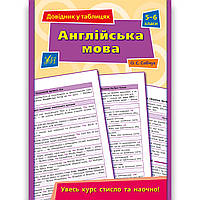 Довідник у таблицях Англійська мова 5-6 класи Авт: Собчук О. Вид: УЛА