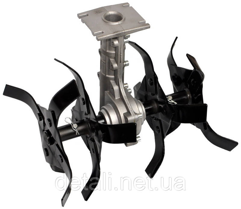 Насадка на мотокосу культиватор 9T, D 26mm, фото 1