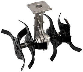 Насадка на мотокосу культиватор 9T, D 26mm