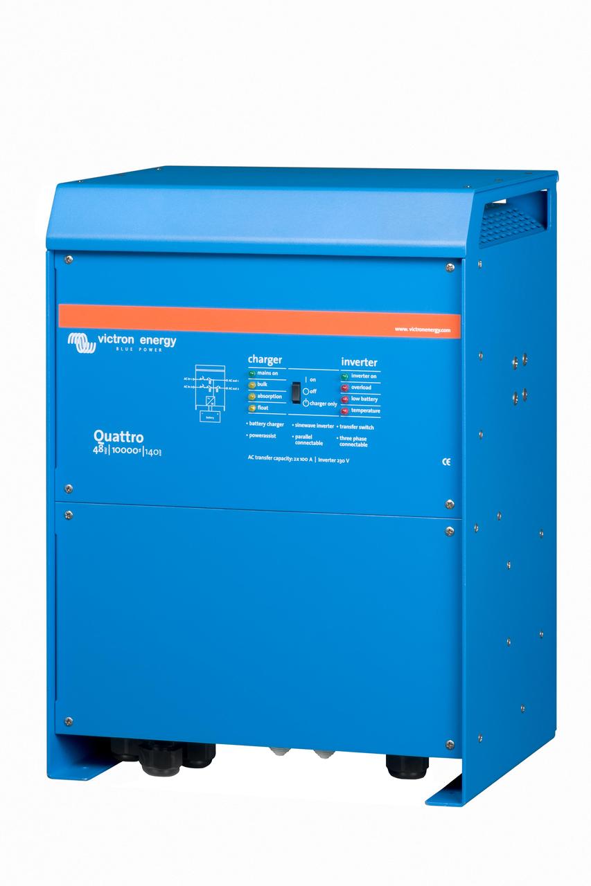 Гібридний інвертор Victron Energy Quattro 48/10000/140-100/100 (без MPPT)