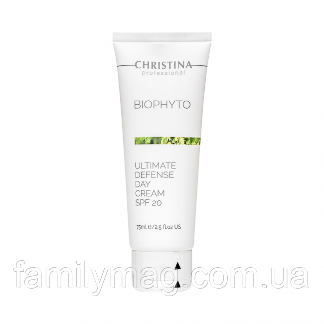 Денний крем «Абсолютний захист» SPF 20 Ultimate Defense Day Cream Bio Phyto Christina 75 мл