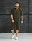 Чоловічий літній костюм оверсайз шорти та футболка, фото 6