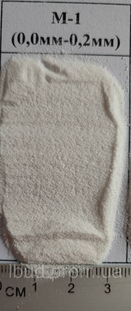 Мраморная крошка, М1 0,0 мм-0,2 мм, белая, Gur Carb, Турция, 40 кг - фото 2 - id-p1850870963