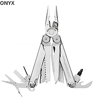 Мультитул LEATHERMAN на 17 инструментов Серый, Набор инструментов складной