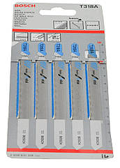 Пилка Bosch T318A 5шт по металу 2608631319