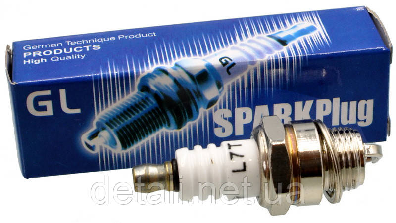 Свічка запалення GL L6T L53mm різьблення M14*1.25 9.5mm, фото 1