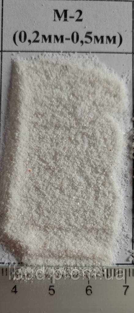 Мармурова крихта, М2 0,2 мм-0,5 мм, біла, GurCarb, Туреччина. 40 кг