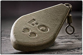 Грузило коропове Трилоб Lead Glider ORANGE с вертлюгом 99 гр