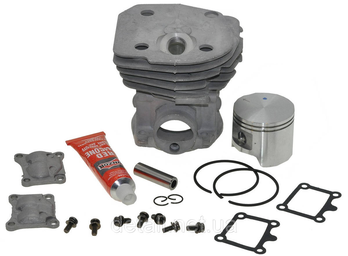 Поршневая в сборе бензопиилы HUSQVARNA 353 (d45 мм/ d пальца 10 мм), фото 1