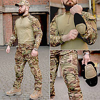 Військовий костюм Hawk Rip-Stop (сорочка Ubacs(Убакс) з налокітниками+штани з наколінниками) мультикам XXXL розмір