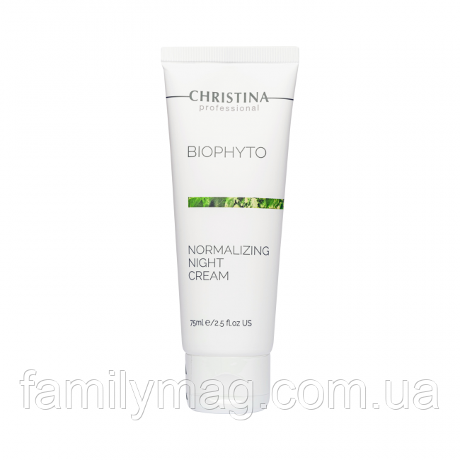 Нормалізуючий нічний крем Christina Bio Phyto Normalizing Night Cream, 75 мл.