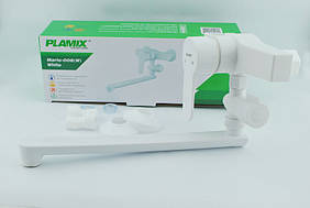 Змішувач для ванни з термопластичного пластику Plamix Oscar 006 W NEW