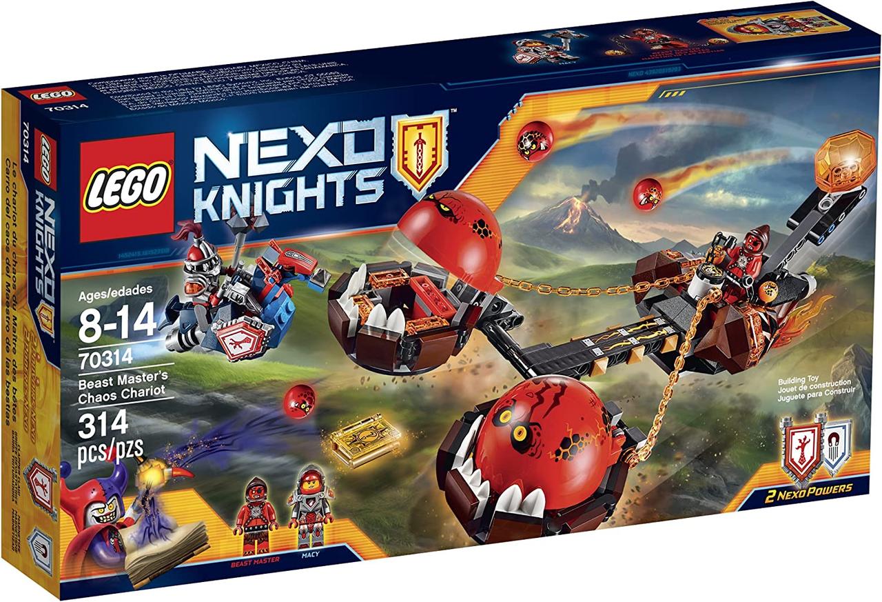 Конструктор 70314 LEGO Nexo Knights Колісниця Хаосу Володаря Звірів