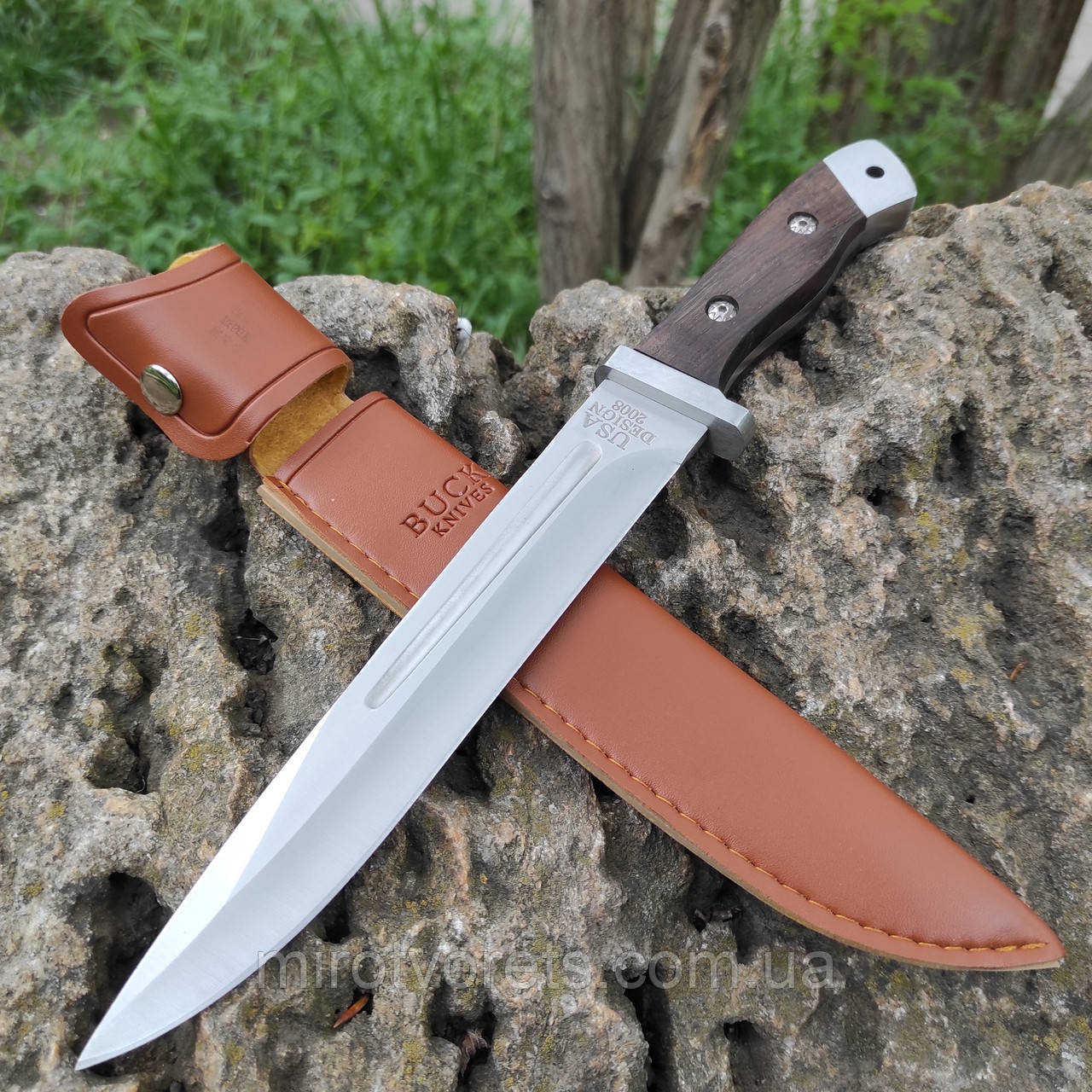 Уцінка! Ніж нескладний Buck USA, 30см, великий, фото 1
