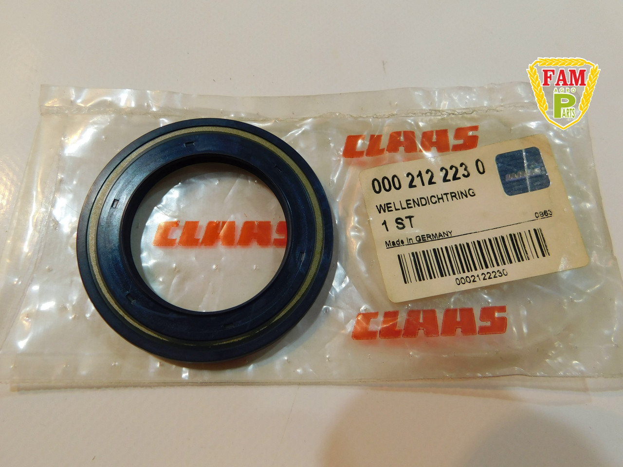 Ущільнення 40X 62X 6 ORG, 212223 Claas