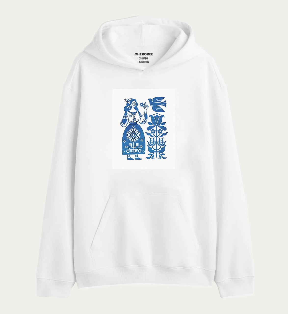 Патріотичне худі з дизайном «Голубка», фото 1