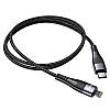 Кабель Hoco Type-C to Lightning Vortex magnetic fast charging data cable U99 |1.2m, 3A, PD/20W|, фото 7