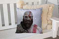 Декоративна подушка 45х45 см, «God of War. Kratos»