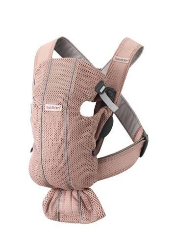 BabyBjorn - Рюкзак-кенгуру Baby Carrier Mini 3D Mesh, Dusty Pink (пильно-рожевий)
