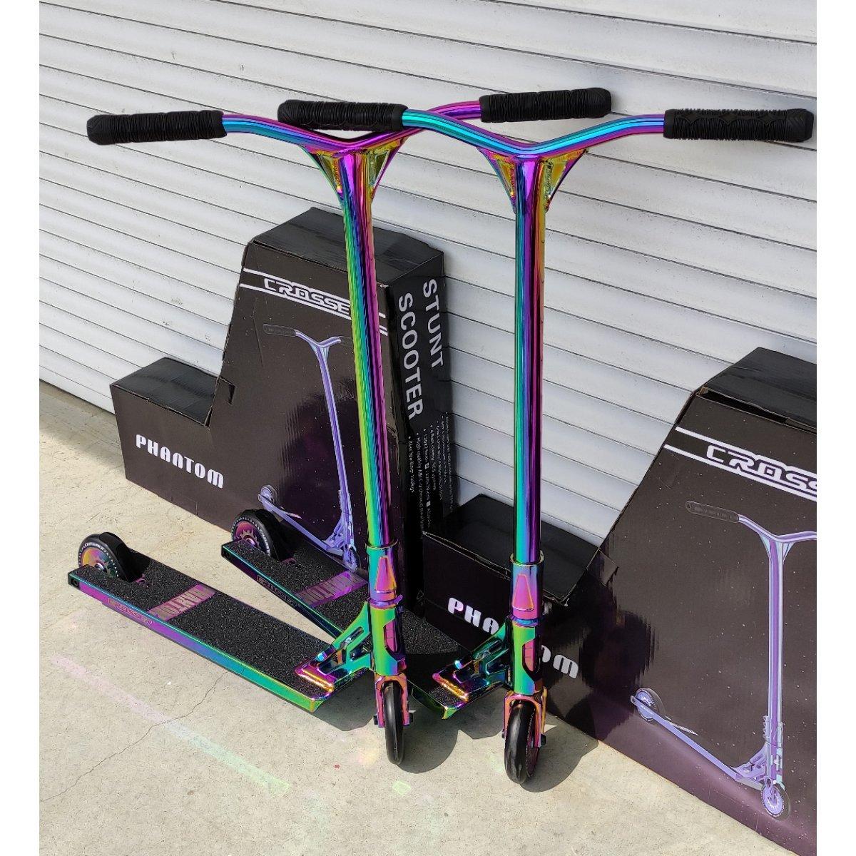 Самокат трюковий Crosser Phantom SCS-система (на підшипниках ABEC 9)