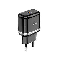 Адаптер мережевий HOCO Victorious single port charger N24 |1Type-C, 20W/3A, PD/QC|