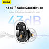 Навушники BASEUS Bowie True Wireless Earphones WM05 |BT5.2, 35/400mAh, ANC, 5h| (NGTW200002), фото 4
