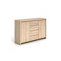 Шафка Каспіан 010 корпус та фасад ДСП Дуб сонома ширина 1435 мм (БРВ-Україна TM)