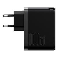 Адаптер мережевий Baseus Type-C to Typc-C cable Gan5 Pro Fast Charger |1USB/1Type-C, PD/QC, 100W/3A|