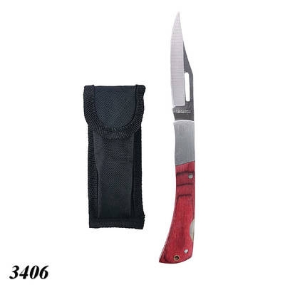 Нож складной в чехле малой 17 см