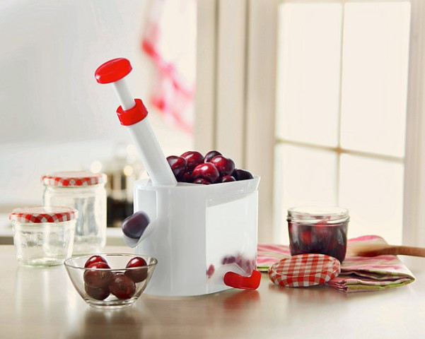 Машинка для удаления косточек из вишни (Cherry and Olive corer) вишнечистка (2755) - фото 6 - id-p1850896339