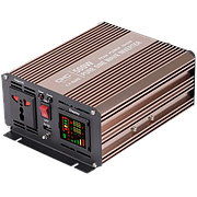 Інвертор YCPЕ-1500, 1500Вт (пік - 3000Вт), In: 11-15В DC - Out: 220-230В AC, чиста синусоіда, CNC